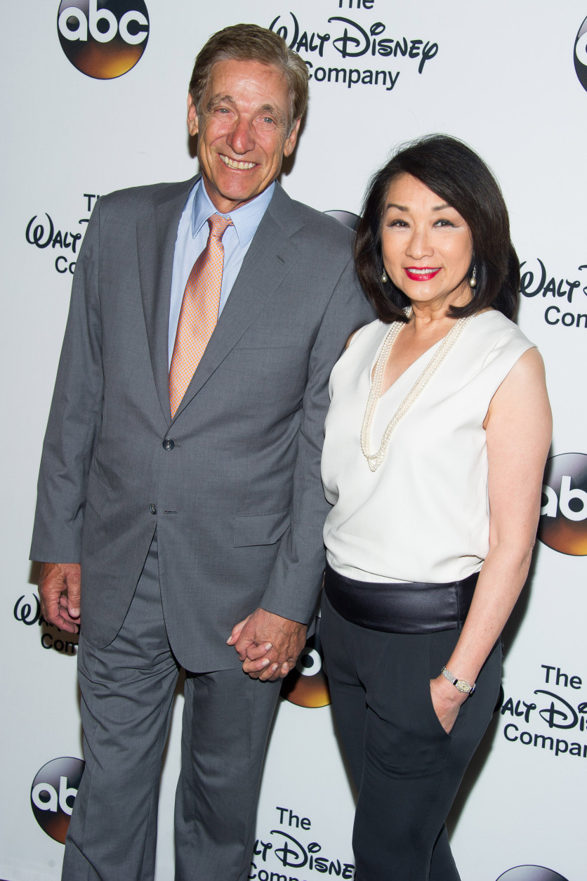 Maury Povich and Connie Chung attend A Celebration of Barbara Walters at the Four Seasons Restaurant on Wednesday, May 14, 2014 in New York. (Photo by Charles Sykes/Invision/AP)