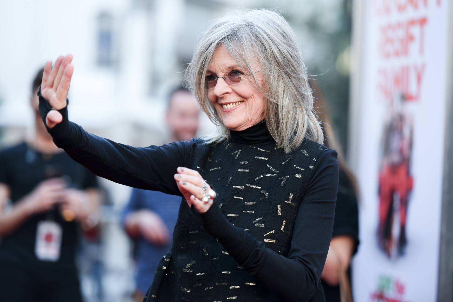 Actress Diane Keaton attends the LA Premiere of "Love The Coopers" held at The Grove on Thursday, Nov. 12, 2015, in Los Angeles. (Photo by Richard Shotwell/Invision/AP)