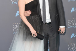 Leslie Mann, left, and Judd Apatow arrive at the 21st annual Critics' Choice Awards at the Barker Hangar on Sunday, Jan. 17, 2016, in Santa Monica, Calif. (Photo by Jordan Strauss/Invision/AP)