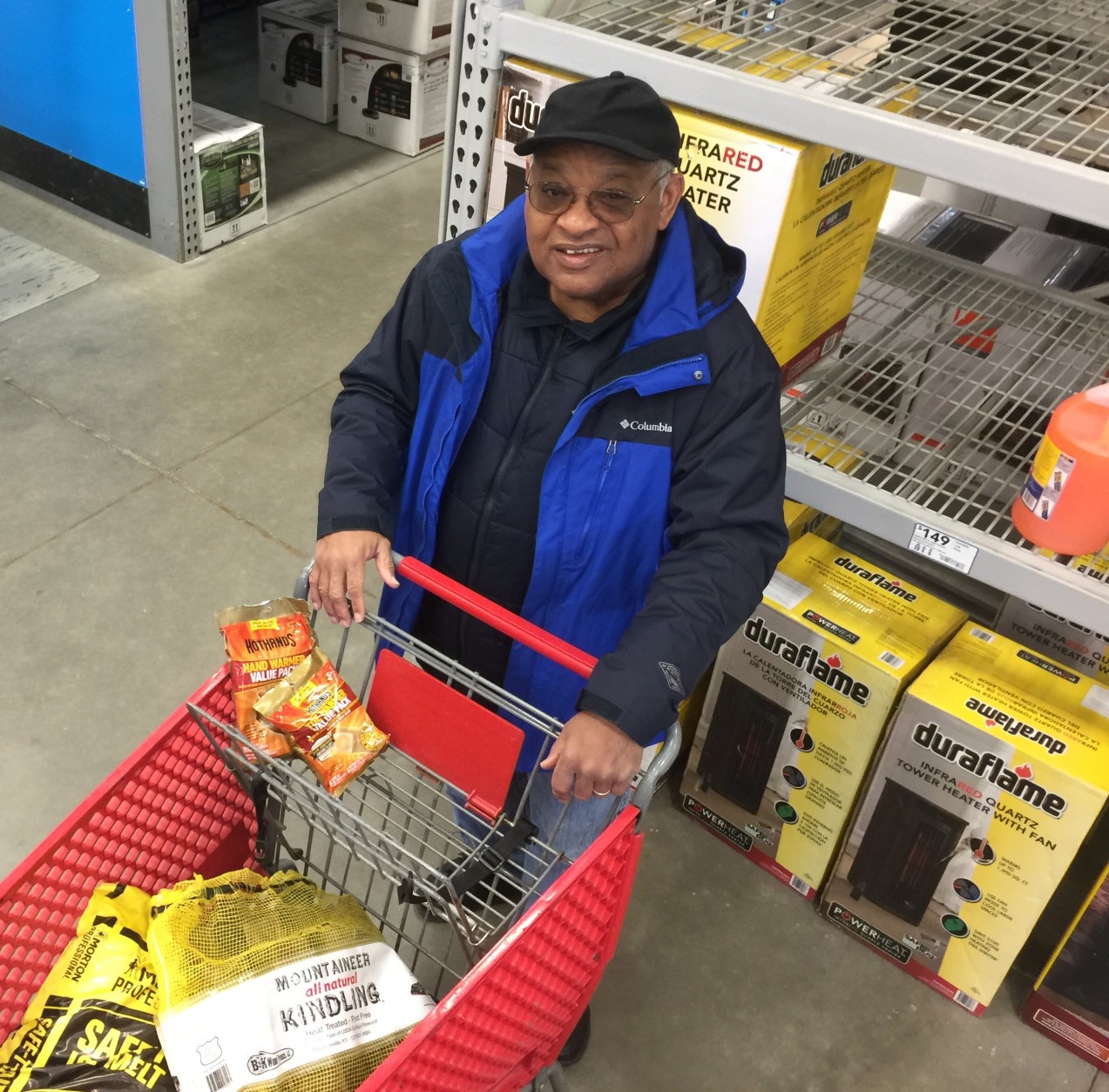 Greg King of Temple Hills, Md. doesn't like popsicle toes. He says toe warmers he's buying are more important to him than the hand warmers. 