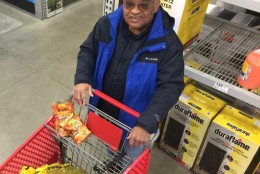 Greg King of Temple Hills, Md. doesn't like popsicle toes. He says toe warmers he's buying are more important to him than the hand warmers. 