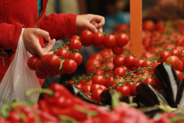 market tomatoes