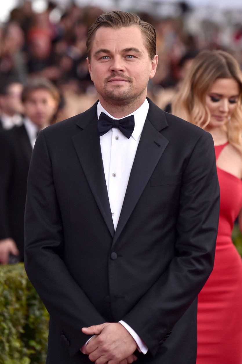 LOS ANGELES, CA - JANUARY 30: Actor Leonardo DiCaprio attends the 22nd Annual Screen Actors Guild Awards at The Shrine Auditorium on January 30, 2016 in Los Angeles, California.  (Photo by Alberto E. Rodriguez/Getty Images)