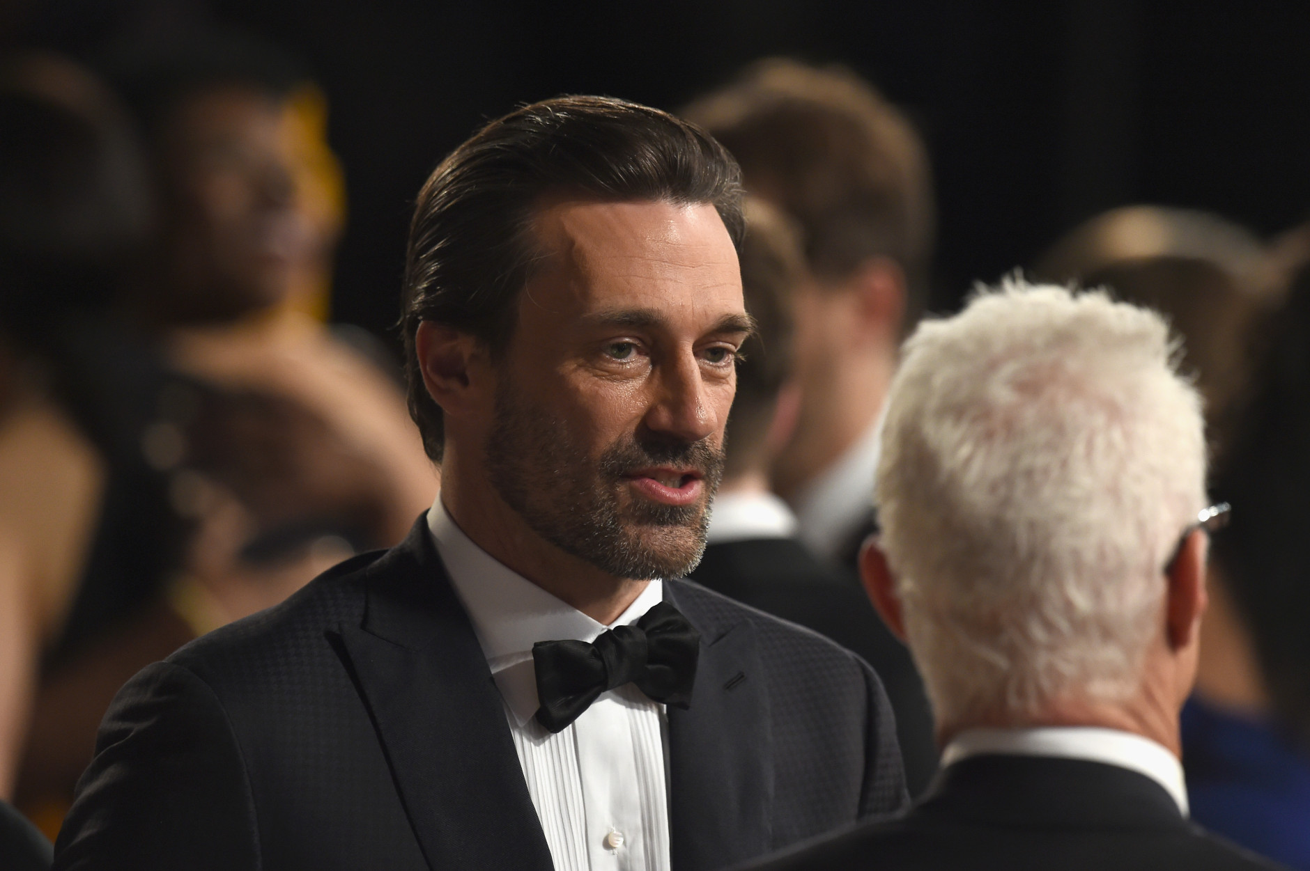 LOS ANGELES, CA - JANUARY 30:  Actors Jon Hamm (L) and John Slattery attend The 22nd Annual Screen Actors Guild Awards at The Shrine Auditorium on January 30, 2016 in Los Angeles, California. 25650_021  (Photo by Kevin Winter/Getty Images for Turner)