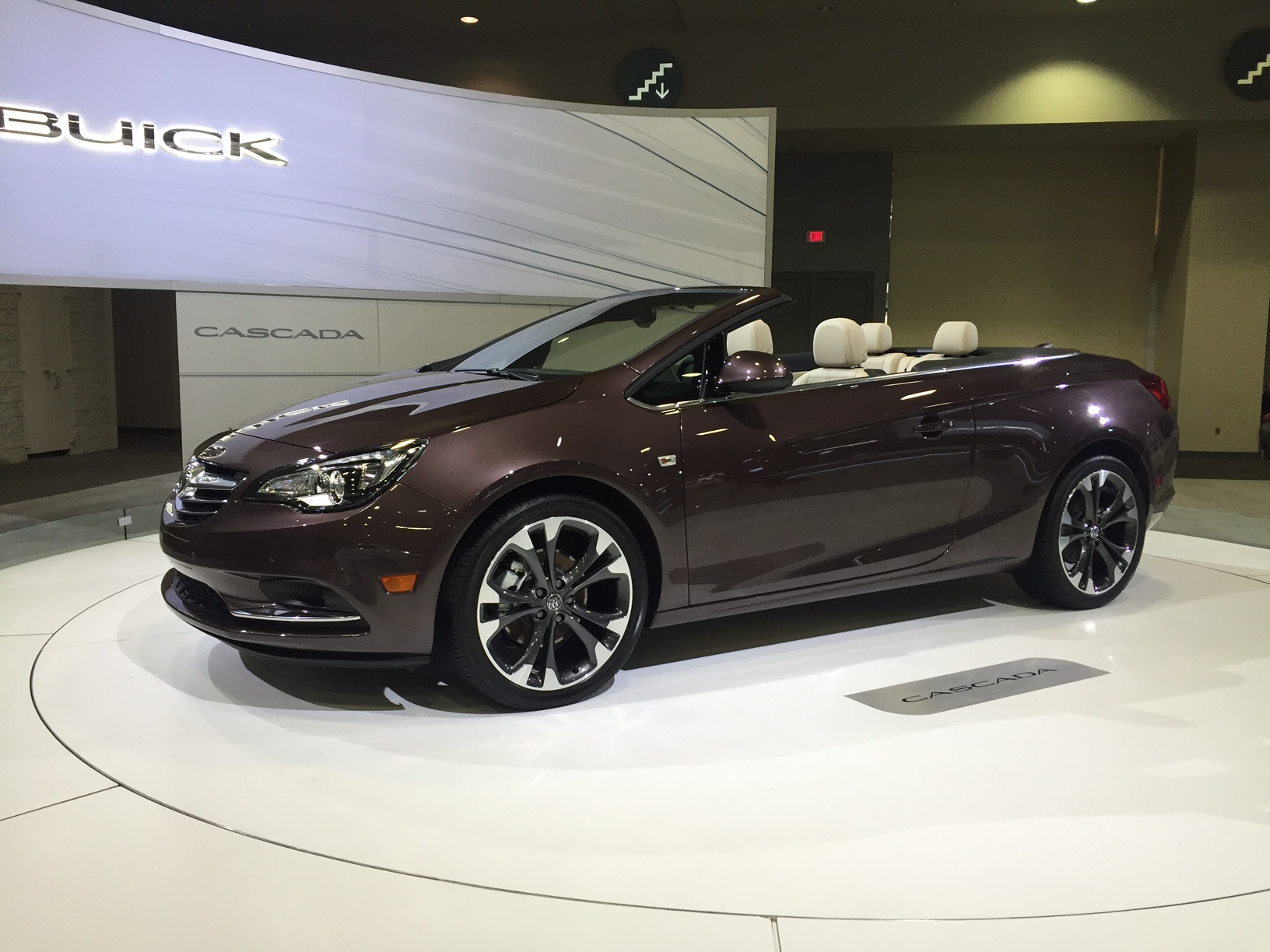 Based on a European model, the Cascada is Buick's first convertible in 25 years 