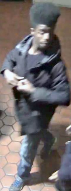 Person of Interest #3 in the Dec. 21 assault on the Red Line. (Courtesy of Metro)