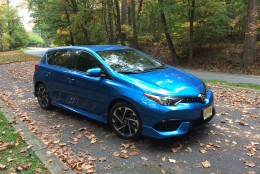 Aimed at first-time car buyers, the 2016 Scion iM is a compact five-door hatch, helping keep the Scion brand relevant with a useful layout. (WTOP/Mike Parris)