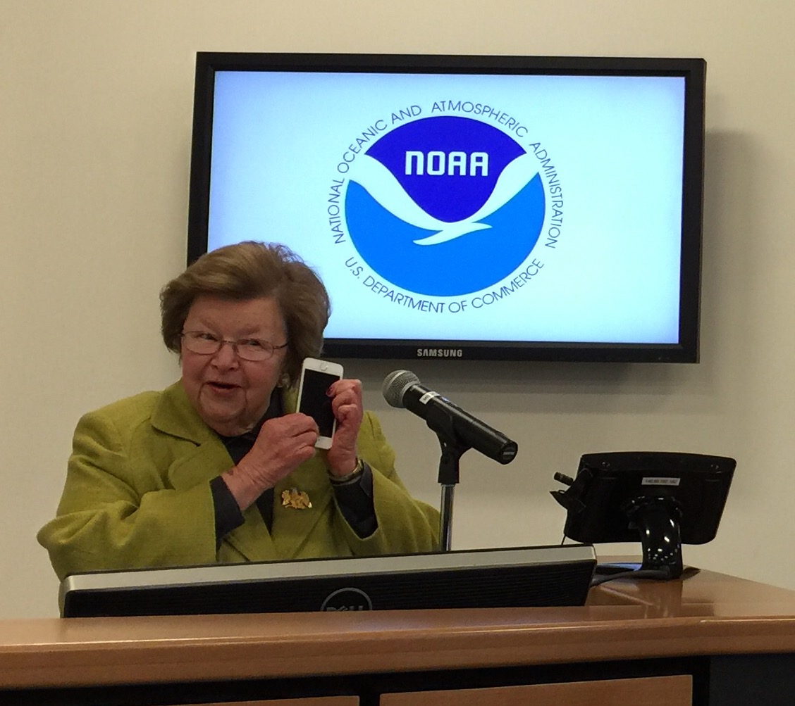 The new supercomputer helping create NOAA forecasts will change the lives of all Americans however they receive the information according to Mikulski. “America will be safer,” she said.
