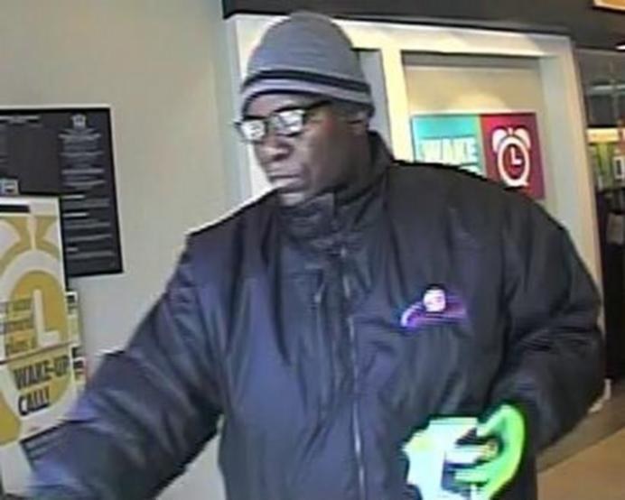 FBI seeks Alexandria bank robbery suspect