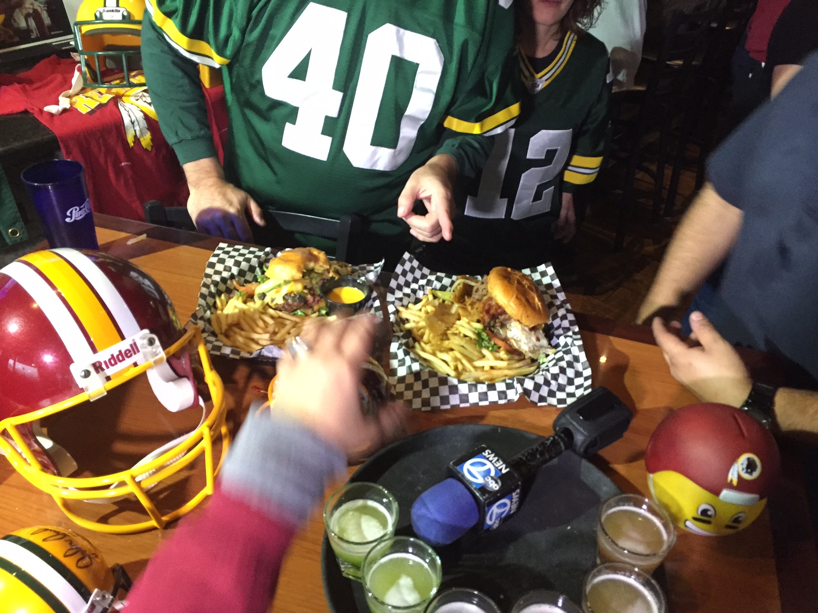 Bars and restaurants with large screens will offer a chance to see the game and socialize. (WTOP/Neal Augenstein)