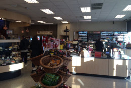 Customers are seen at the Wawa in Frederick where a $1 million Powerball was sold. (WTOP/Nick Iannelli) 
