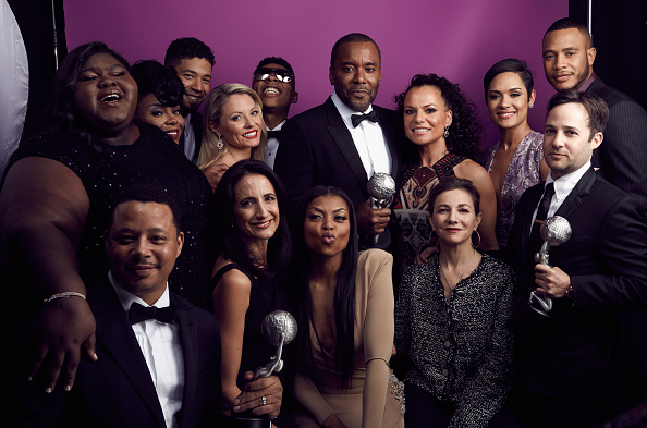 PASADENA, CA - FEBRUARY 05:  Cast and Crew of 'Empire', winners of the Outstanding Drama Series award, pose for a portrait during the 47th NAACP Image Awards presented by TV One at Pasadena Civic Auditorium on February 5, 2016 in Pasadena, California.  (Photo by JSquared Photography/Getty Images for NAACP Image Awards)