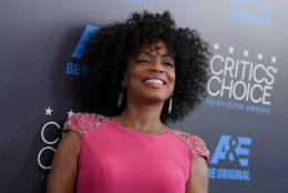 Aunjanue Ellis arrives at the Critics' Choice Television Awards at the Beverly Hilton hotel on Sunday, May 31, 2015, in Beverly Hills, Calif. (Photo by Richard Shotwell/Invision/AP)