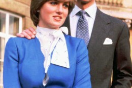 This is a Feb. 24, 1981 file photo of Britain's Prince Charles and the then-Lady Diana Spencer on the grounds of Buckingham Palace after announcing their engagement. According to the British news agency, Diana, Princess of Wales has died following a car accident in Paris, France, Sunday Aug. 31, 1997. (AP Photo/Ron Bell/Pool)
