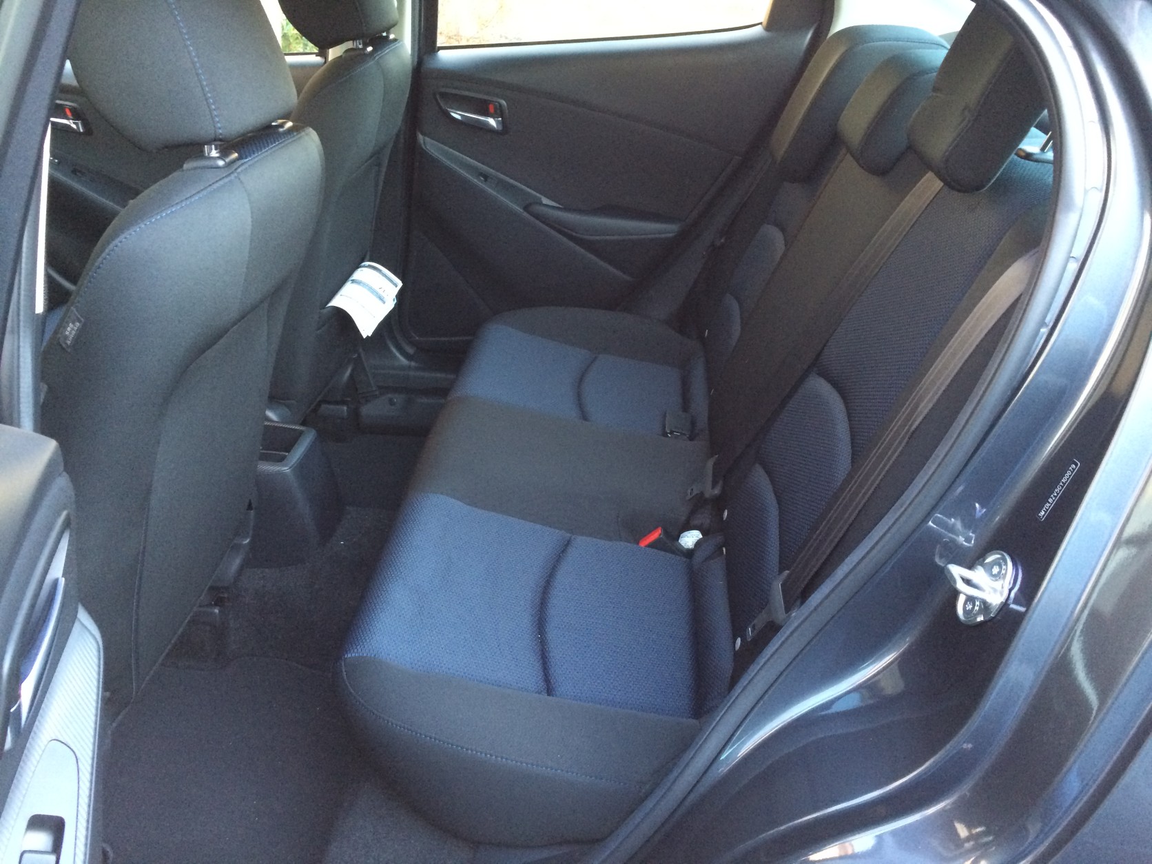 photo of Scion iA back seat