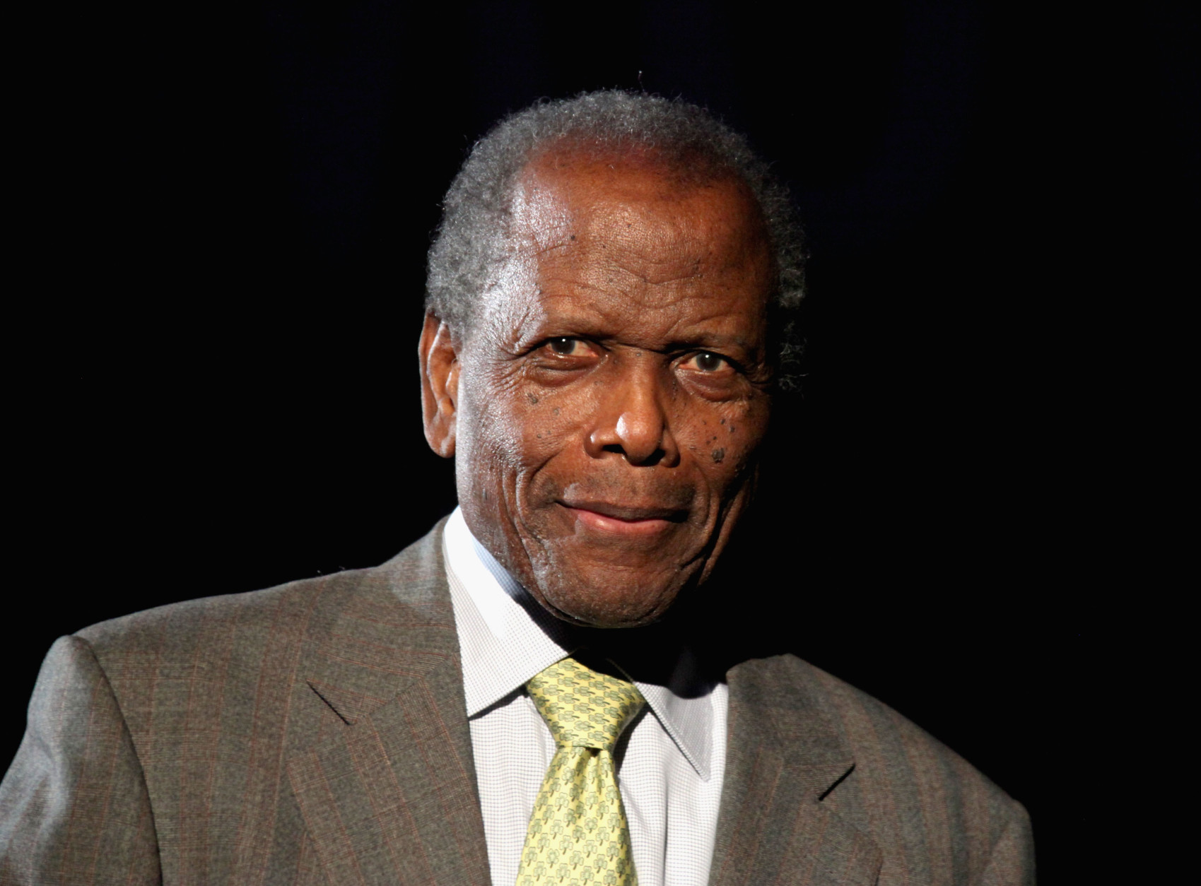 HOLLYWOOD, CA - APRIL 24: Actor Sidney Poitier presenting "In the Heat of the Night" at Target Presents AFI's Night at the Movies at ArcLight Cinemas on April 24, 2013 in Hollywood, California.  (Photo by Tommaso Boddi/Getty Images for AFI)