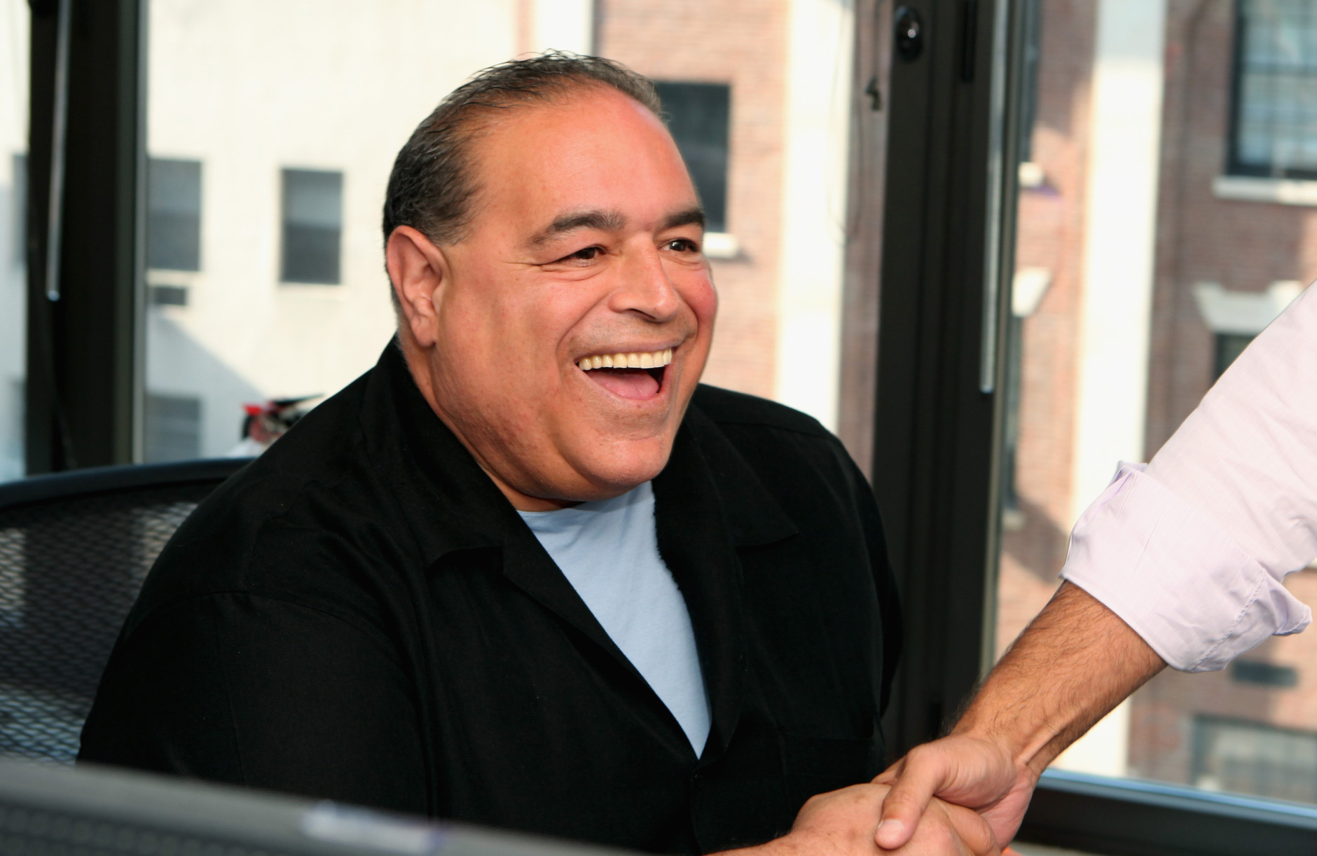 NEW YORK, NY - SEPTEMBER 11:  Actor Joe Gannascoli fundraises at the Annual Charity Day Hosted By Cantor Fitzgerald And BGC at the Cantor Fitzgerald Office on September 11, 2013 in New York, United States.  (Photo by Jeff Schear/Getty Images for Cantor Fitzgerald)