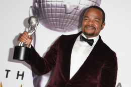 poses in the press room during the 47th NAACP Image Awards presented by TV One at Pasadena Civic Auditorium on February 5, 2016 in Pasadena, California.