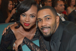 PASADENA, CA - FEBRUARY 05:  Actress Naturi Naughton (L) and actor Omari Hardwick attend the 47th NAACP Image Awards presented by TV One at Pasadena Civic Auditorium on February 5, 2016 in Pasadena, California.  (Photo by Charley Gallay/Getty Images for NAACP Image Awards)