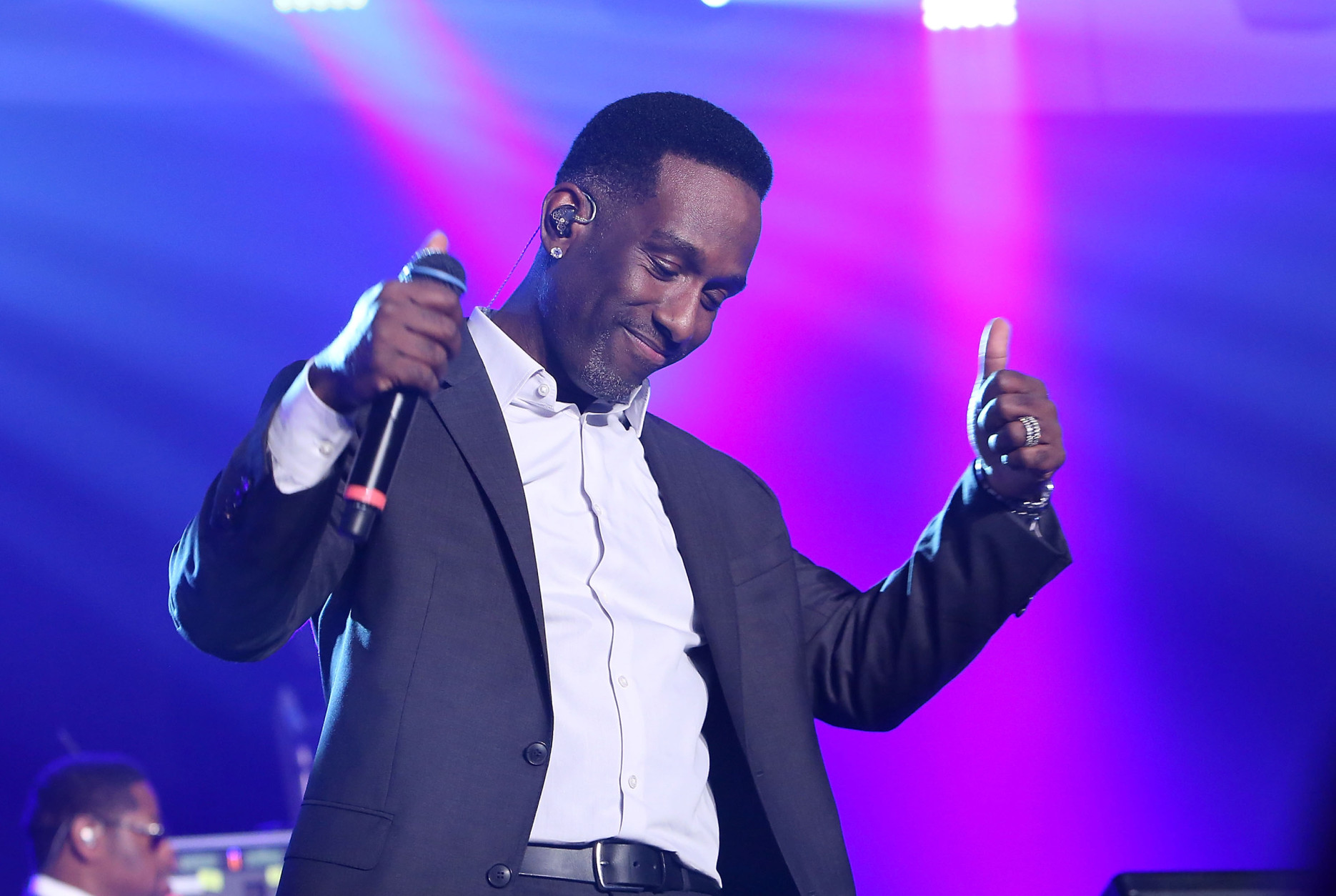 PASADENA, CA - FEBRUARY 05:  Singer Shawn Stockman of Boyz II Men performs during the 47th NAACP Image Awards Presented By TV One After Party at the Pasadena Civic Auditorium on February 5, 2016 in Pasadena, California.  (Photo by Jesse Grant/Getty Images for NAACP Image Awards)