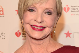 Actress Florence Henderson attends The American Heart Association's Go Red For Women Red Dress Collection 2016 Presented By Macy's at The Arc, Skylight at Moynihan Station on February 11, 2016 in New York City. (Photo by Theo Wargo/Getty Images for AHA)