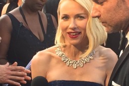 Naomi Watts arrives at the Oscars. (WTOP/Jason Fraley)
