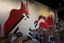 Expect to see at least one of Palette 22’s “artists in residence” working while you dine. (Arlnow.com)
