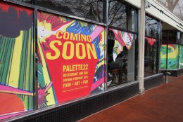 Palette 22, a new restaurant in Shirlington that fuses street cuisine with street art, is slated to open next Monday — appropriately, on 2/22. (Arlnow.com)