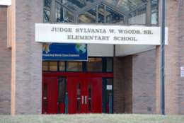 FILE -- The Judge Sylvania W. Woods Elementary School, in Glenarden, Maryland. (WTOP/Dave Dildine, File)