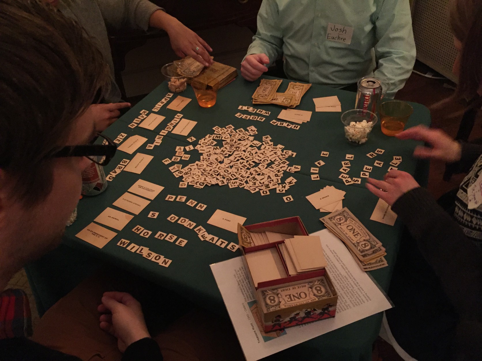 Treasure Hunt is one of the many games you can play. (WTOP/Mike McMearty)