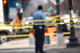 FILE -- Police tape is seen around a crime scene in D.C. (WTOP/Dave Dildine, File)