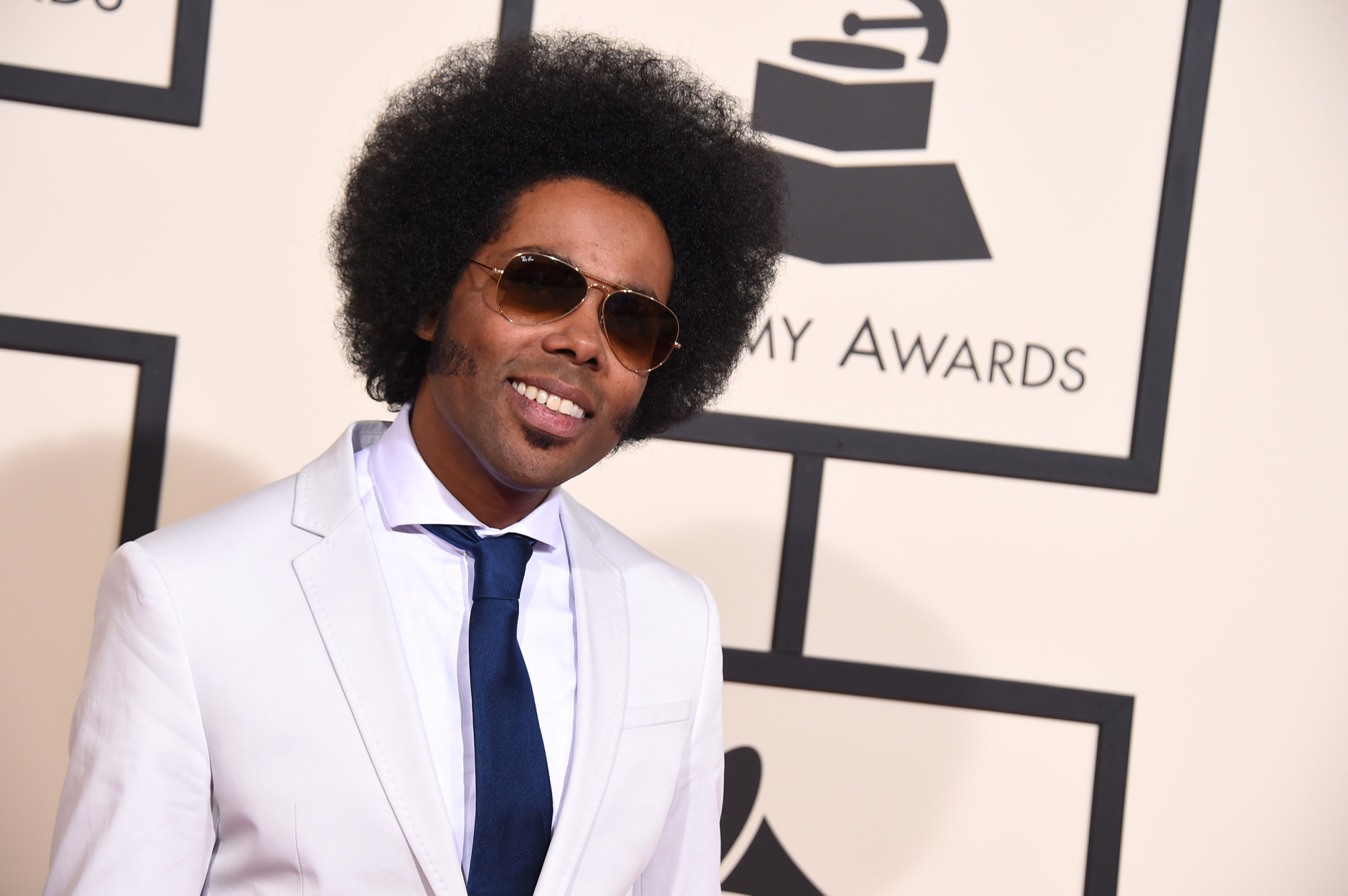 Alex Cuba arrives at the 58th annual Grammy Awards at the Staples Center on Monday, Feb. 15, 2016, in Los Angeles. (Photo by Jordan Strauss/Invision/AP)