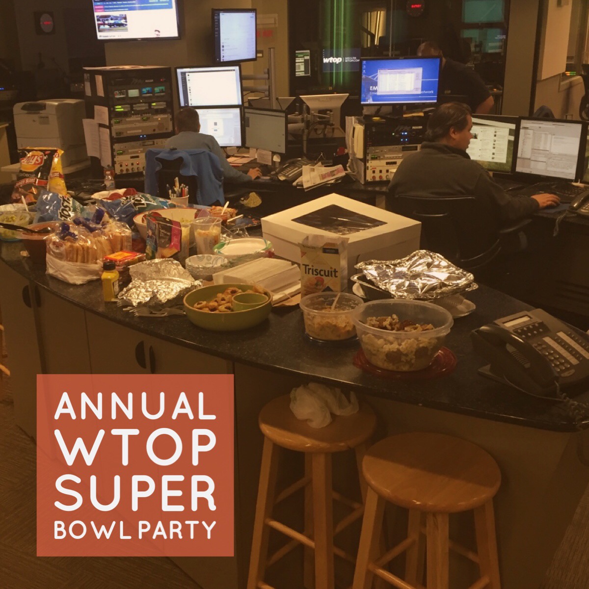 Hope your Super Bowl shindig is a blast! (WTOP/Neal Augenstein)
