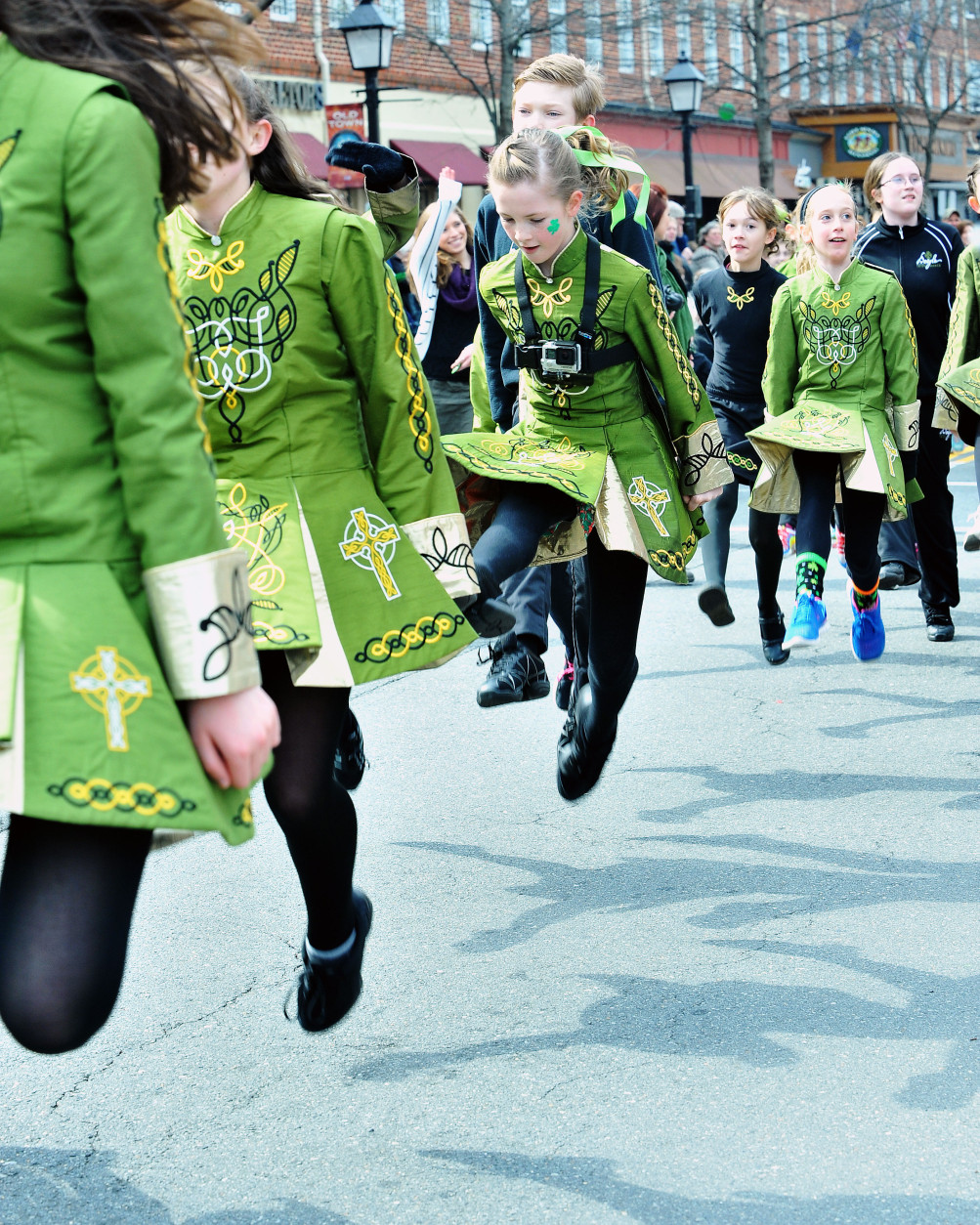 Boyle School of Irish Dance Members perform at the Ballyshaners Annual Old Town Alexandria Saint Patrick’s Day Parade on Saturday, March 5, 2016. (Photo Shannon Finney/Shannon Finney Photography)
