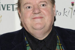 Actor Robbie Coltrane attends the 'Dressed To Kilt' fashion show to benefit the Friends of Scotland Organization at the Hammerstein Ballroom on Tuesday, April 5, 2011 in New York. (AP Photo/Evan Agostini)