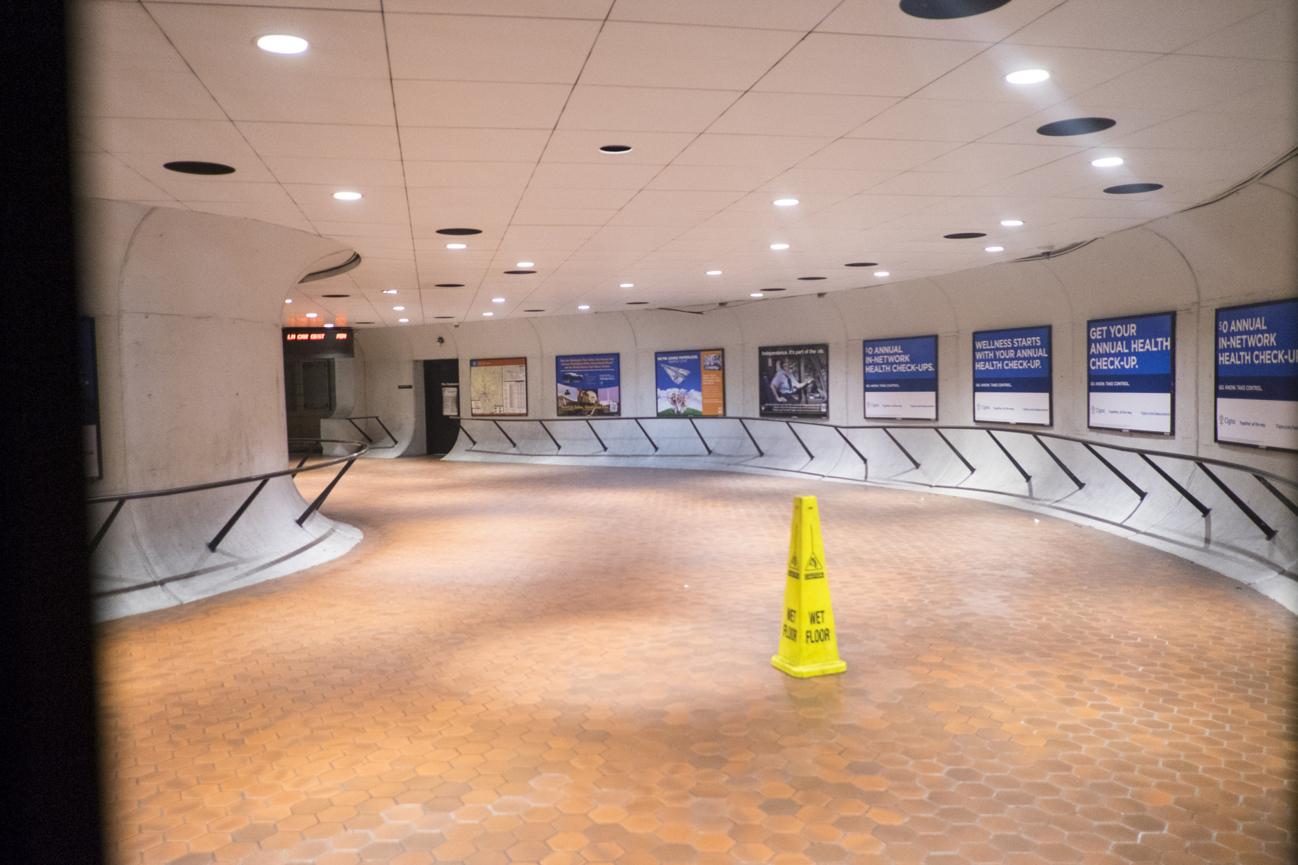 WASHINGTON, DC - March 16: The entrance to the Metro Center station is gated closed during the morning rush hours on March 16, 2016 in Washington, DC. Metro's General manager Paul Wiedefeld made the decision to close for 29 hours for a safety inspection after a recent fire. Metro makes approximately 725,000 trips per day in the D.C. Metro area. (Photo by Pete Marovich/Getty Images)