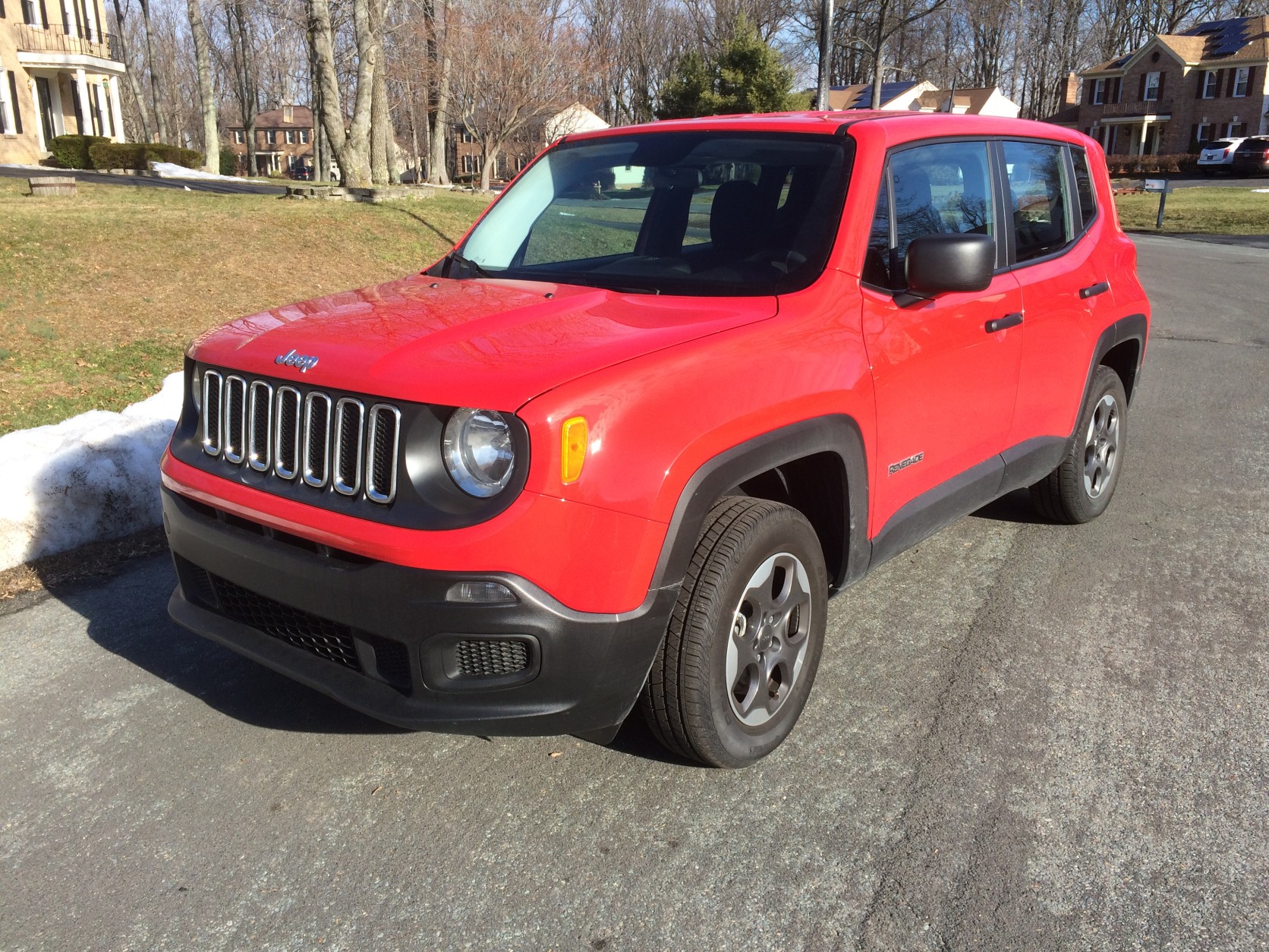 The Jeep Renegade Sport is a rare, good-looking machine where the most fun version might be the model that costs the least. (WTOP/Mike Parris)