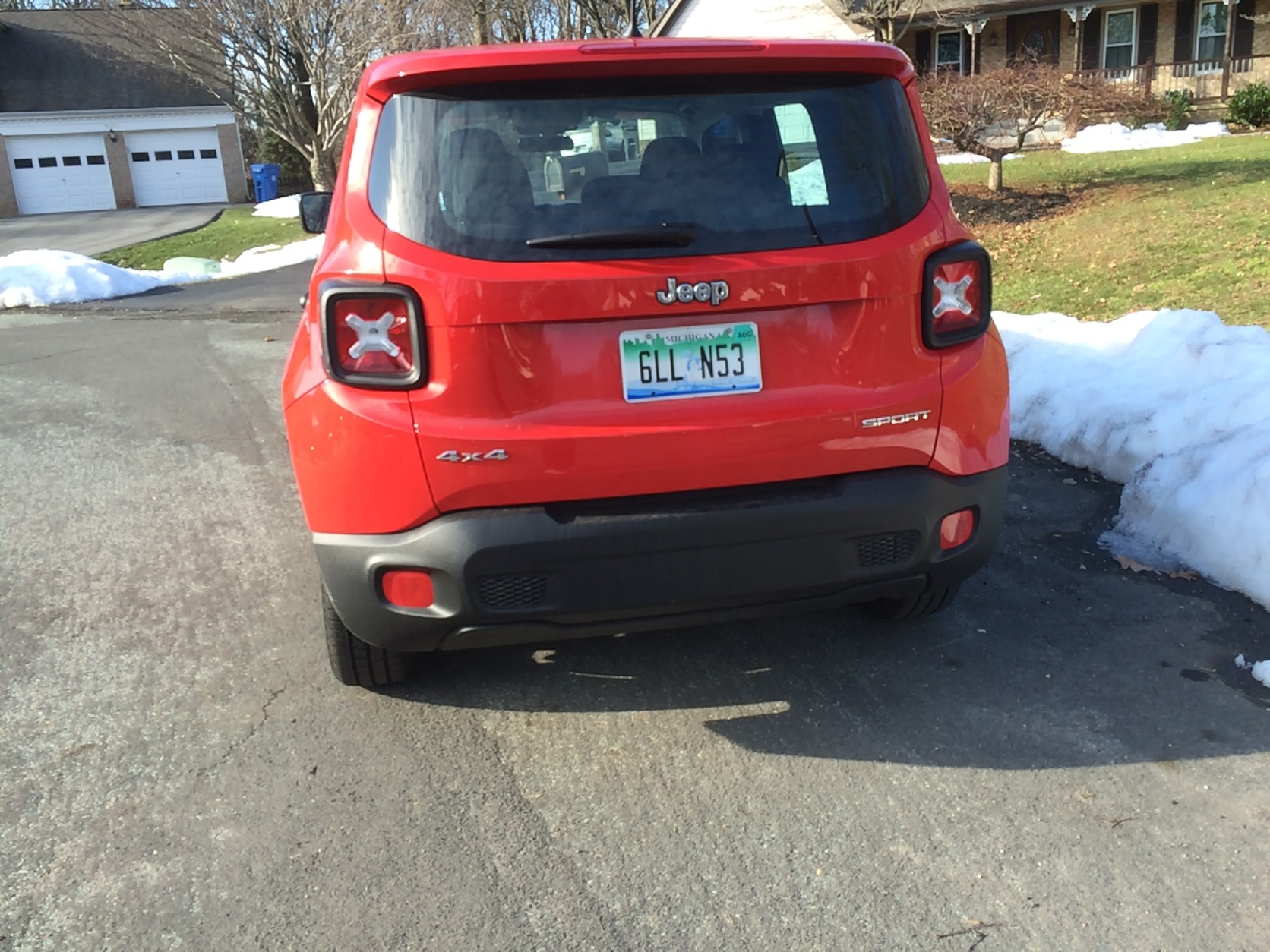 The Jeep Renegade Sport is cheap and fun, with a small engine and manual transmission. (WTOP/Mike Parris)