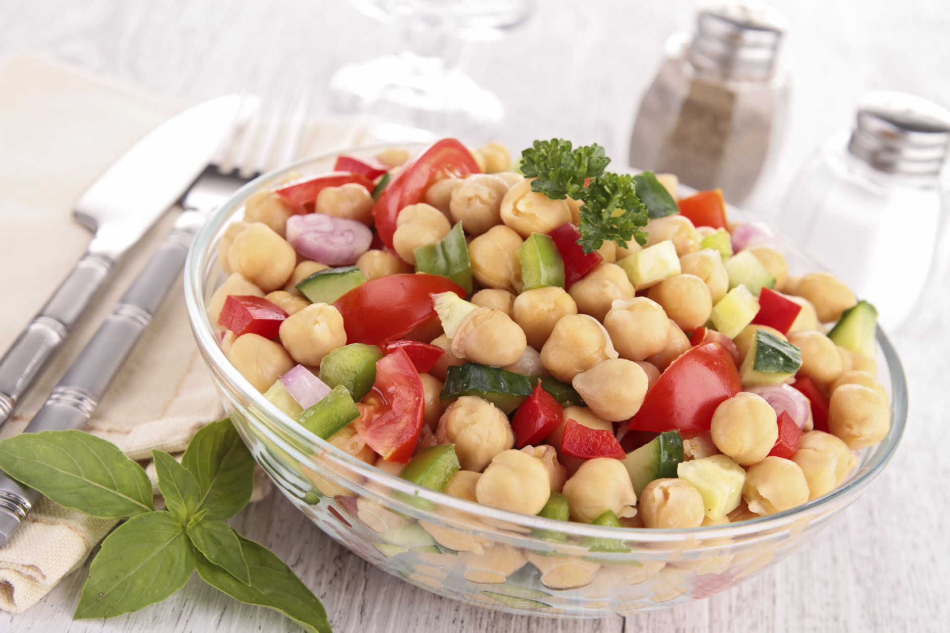 Chickpeas are showing up in a lot of different foods. (Getty Images/iStockphoto/margouillatphotos)