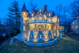 Baltzley Castle in Glen Echo (Courtesy of Coldwell Banker Residential Brokerage Bethesda Downtown Office)