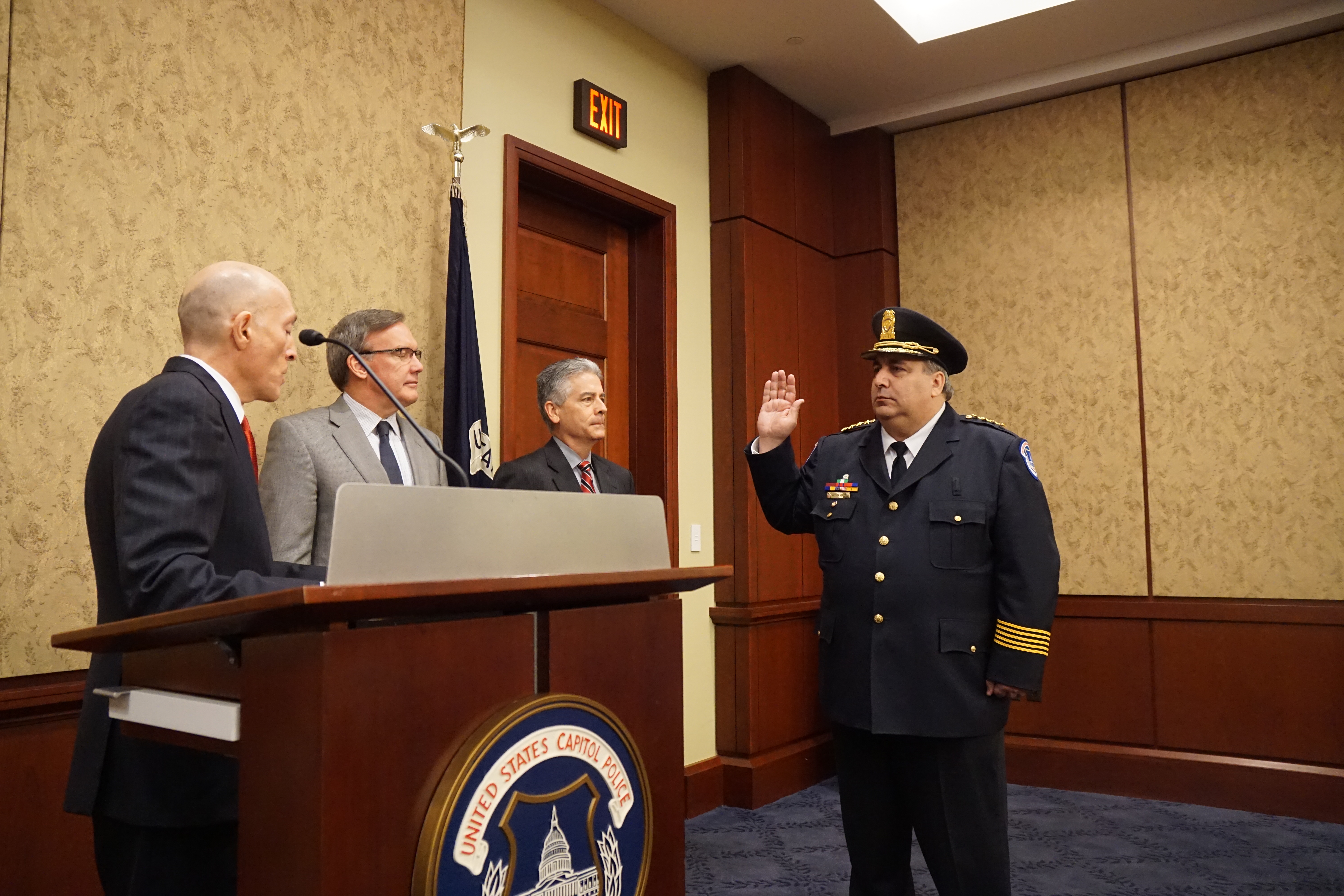 New leader at the helm of U.S. Capitol Police