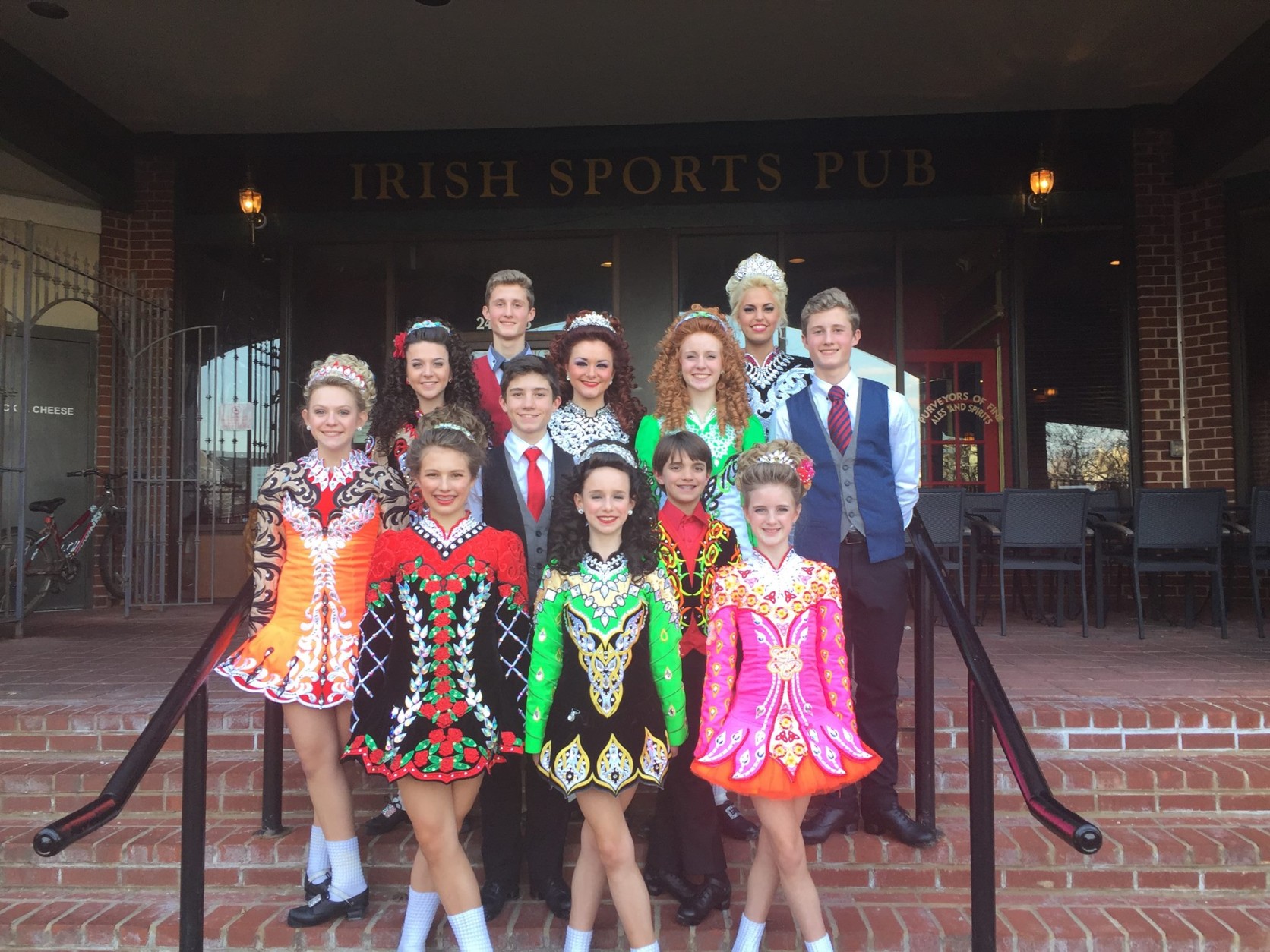 Dancers have to be in the top 1% to make it to the world championships, so Samantha Haas says having two dancers qualify from one school is special. (Courtesy Boyle School of Irish Dance)