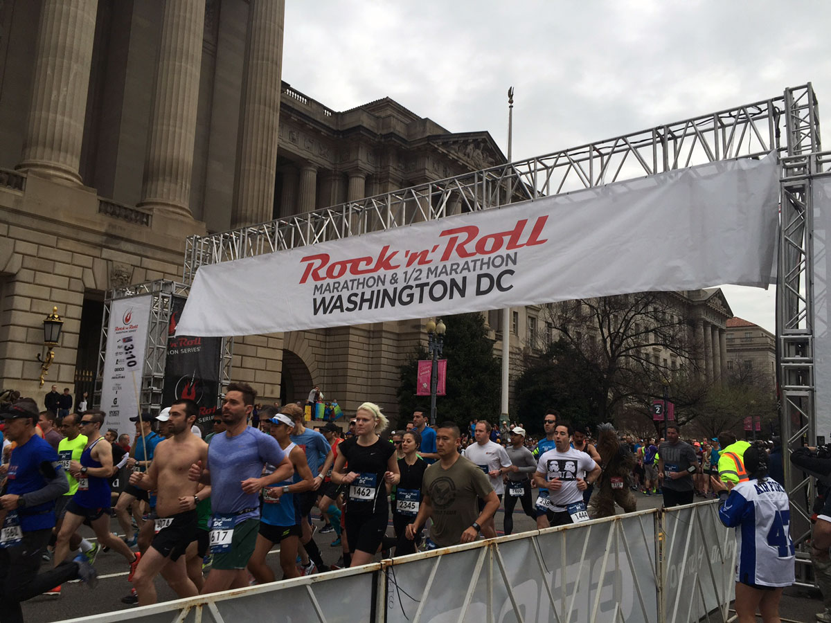 Rock ‘n’ Roll Marathon draws big crowd from all over WTOP News