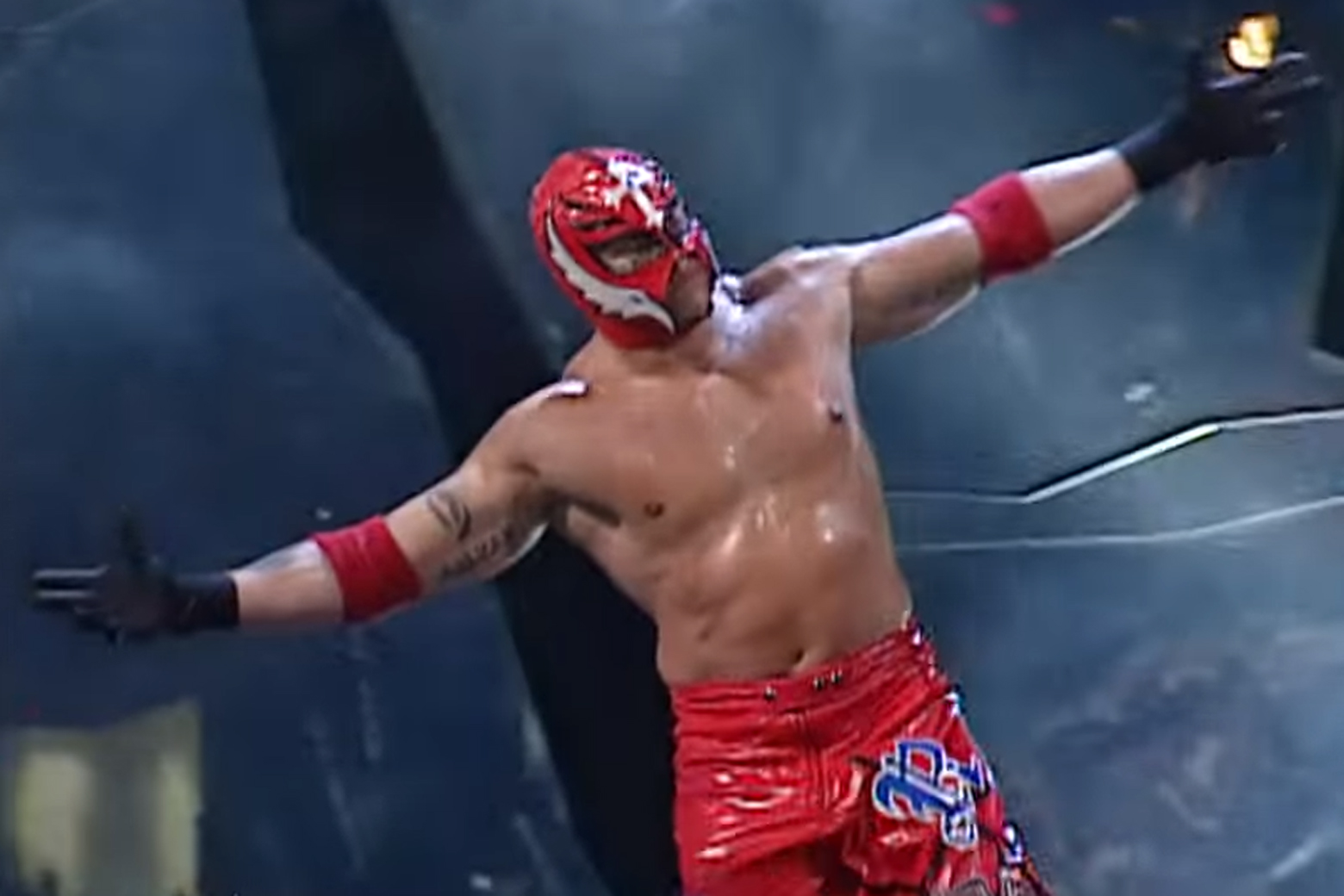 Rey Mysterio talks victory over Kurt Angle, Lucha debut tonight