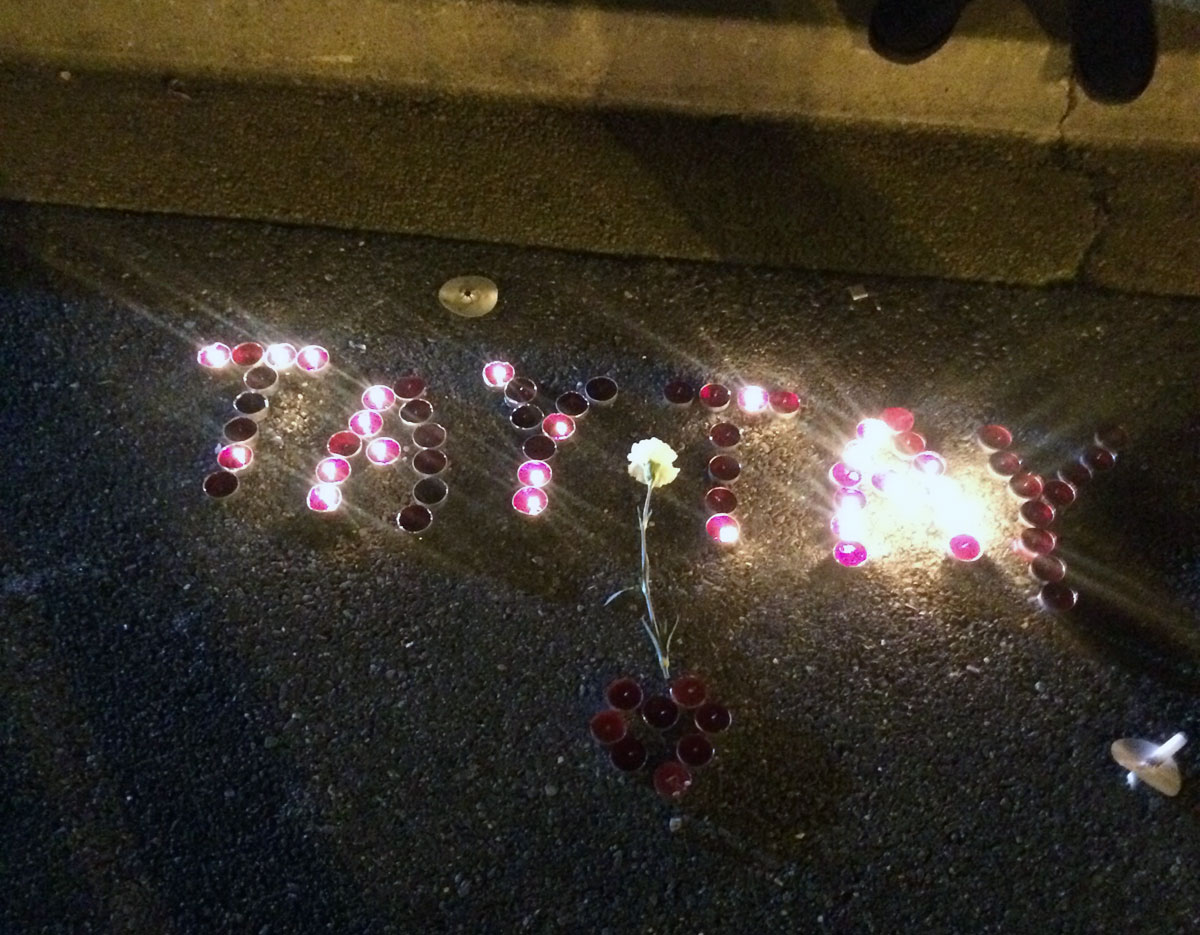 Vigil held for teen shot, killed at Metro station