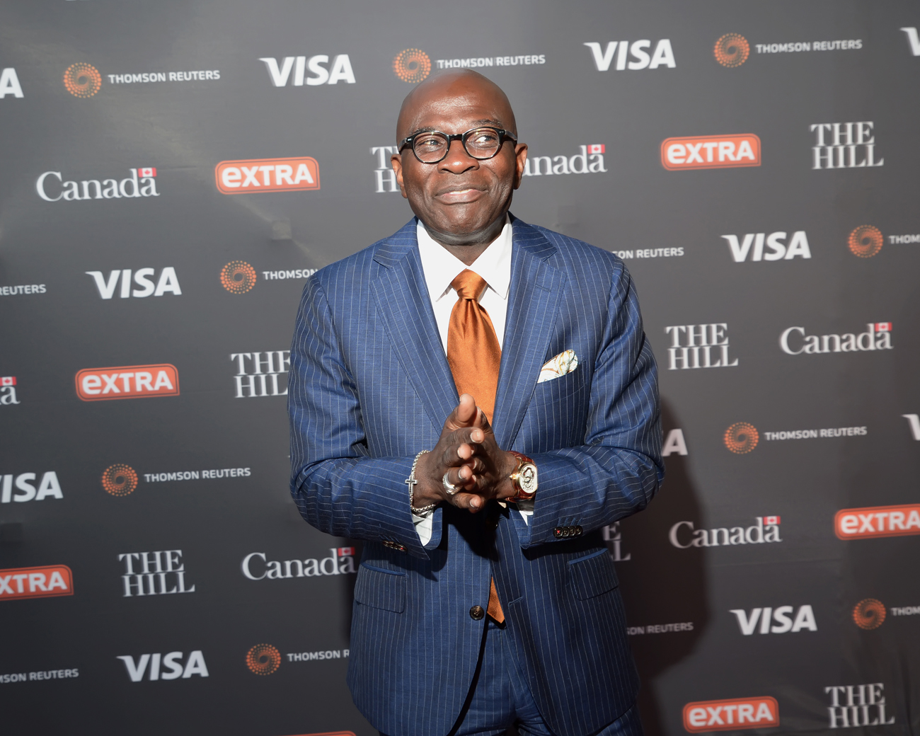 TV and radio host Armstrong Williams attends The Hill/Extra/Embassy of Canada WHCD pre-party in Washington D.C. on Friday April 29. (Shannon Finney Photography)