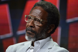 Clarke Peters speaks onstage during the "The Divide" portion of the We tv 2014 Summer TCA on Friday, July 11, 2014, in Beverly Hills, Calif. (Photo by Richard Shotwell/Invision/AP)