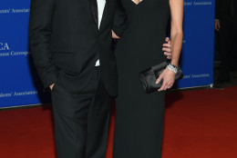 Ed Burns, left, and Christy Turlington arrive at the White House Correspondents' Association Dinner at the Washington Hilton Hotel on Saturday, April 30, 2016, in Washington. (Photo by Evan Agostini/Invision/AP)