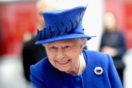 Queen Elizabeth II  smiles as she meets people being helped by the Prince's Trust at the Prince's Trust Centre in Kennington on March 8, 2016 in London, England. The Queen was visiting the Centre with Prince Charles, Prince of Wales to mark the 40th Anniversary of the Prince's Trust. TRH's saw the impact the Prince's Trust has on young people and heard about the six  programmes run by the Trust to help disadvantaged young people ages 13 to 30 to get into education and employment.  (Photo by Chris Jackson - WPA Pool/Getty Images)