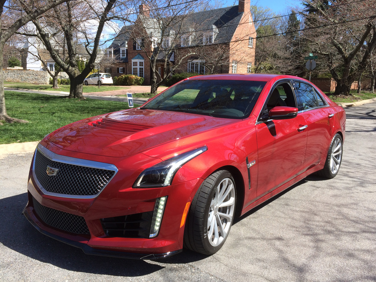 2016 Cadillac CTS-V: Plenty powerful, and a smooth ride when you need it